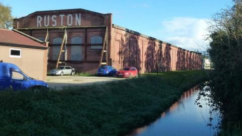 The Ruston factory in Lincoln