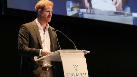 Prince Harry at Edinburgh conference