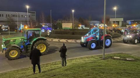 Festive tractors