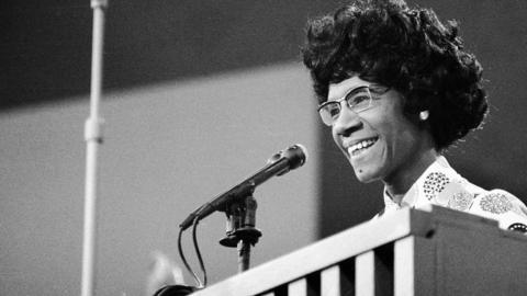 The first black Congresswoman made a presidential bid.