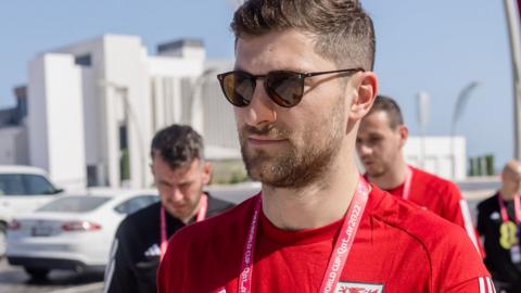 Ben Davies in Doha