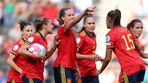 Spain goal