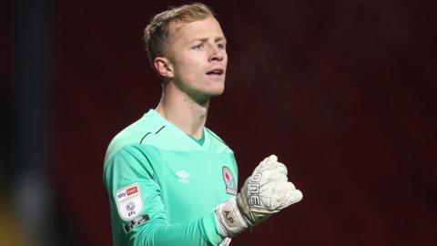 Blackburn Rovers goalkeeper Aynsley Pears