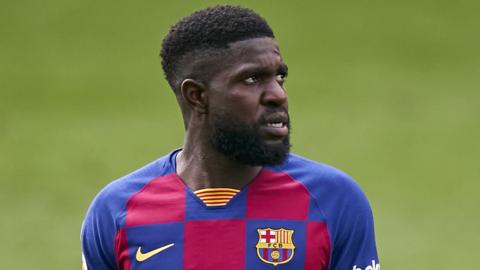 Barcelona defender Samuel Umtiti