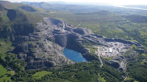 The Penrhyn landscape in Gwynedd