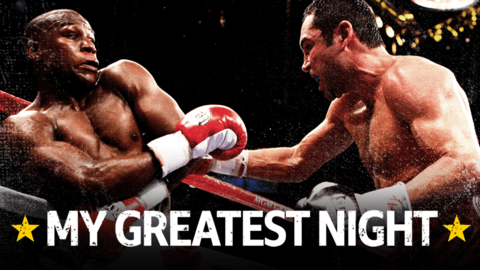 Mayweather and De la Hoya