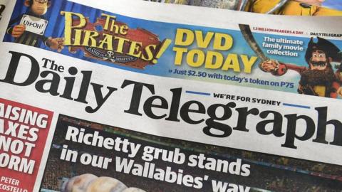 Edition of the Sydney Daily Telegraph