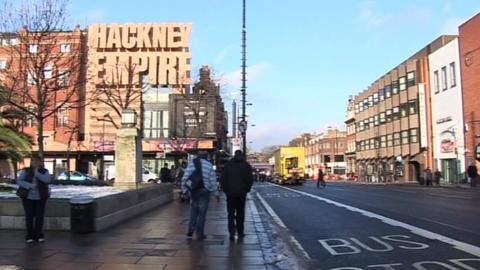 Exterior view of Hackney Empire