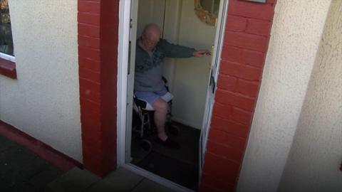 Ernie Moore now needs step-free access to his home