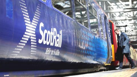 Scotrail train