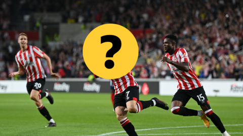 Which Brentford player scored their first Premier Leageu goal?