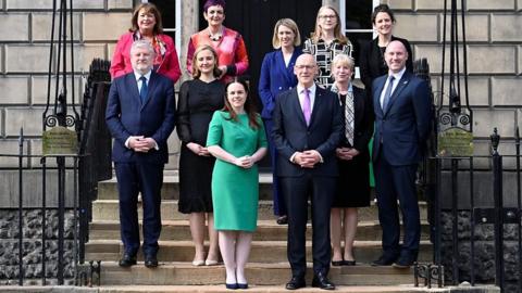 John Swinney has named his cabinet