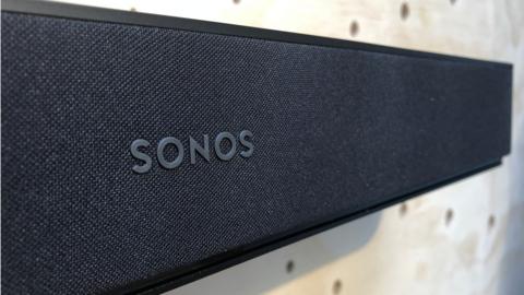 The Beam soundbar is 60% smaller than Sonos' previous models