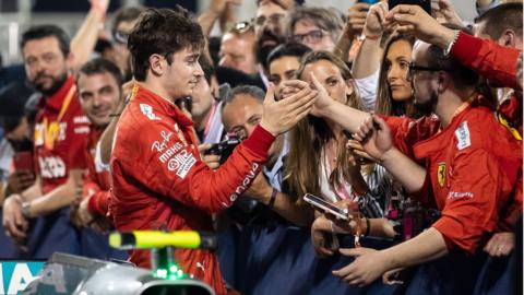 Ferrari's Charles Leclerc