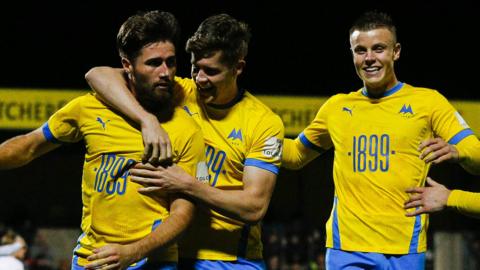 Torquay United celebrate