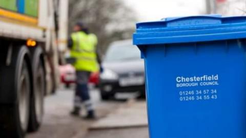 Waste collecting in Chesterfield