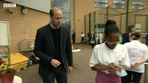 Duke of Cambridge on visit