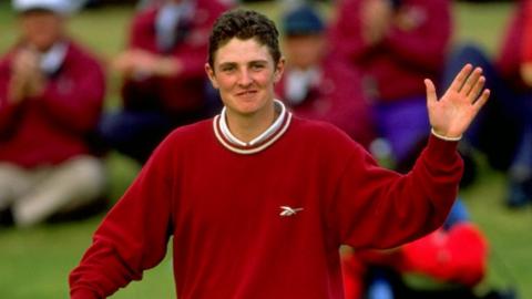 Justin Rose at Birkdale in 1998