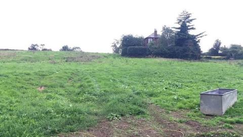 Former green belt land in Henbury