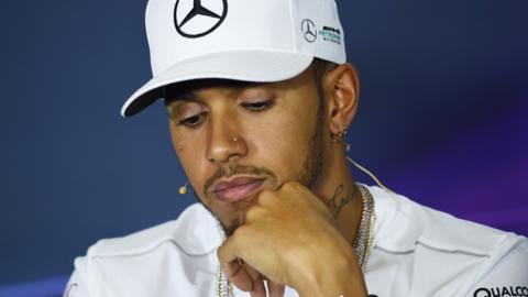 Mercedes F1 driver Lewis Hamilton