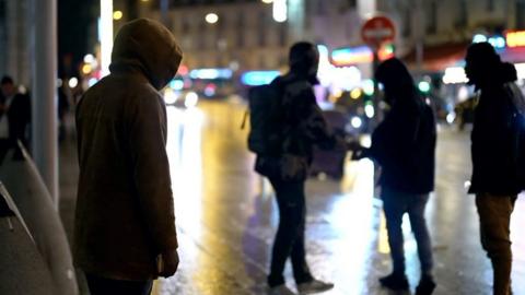 Paris street scene