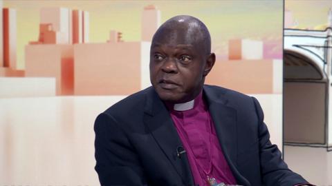 Former Archbishop of York Dr John Sentamu