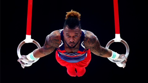 Courtney Tulloch on the rings