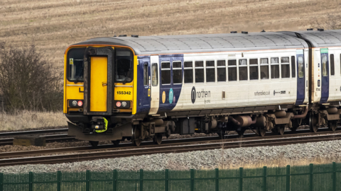 northern train in Yorkshire