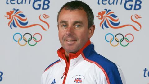 John Nuttall of the British Olympic Team