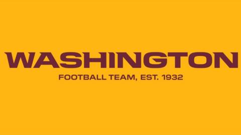 Washington's NFL team will be called the 'Washington Football Team'