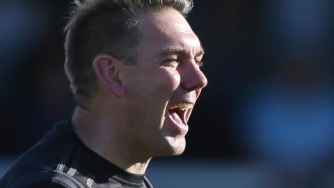 Dave Challinor was appointed Hartlepool boss in November 2019