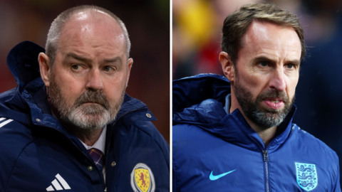 Steve Clarke and Gareth Southgate