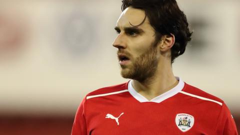 Matty James in action for Barnsley