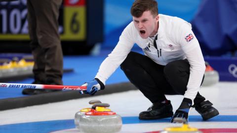 GB men's curling skip Bruce Mouat