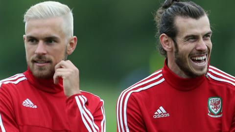 Gareth Bale and Aaron Ramsey