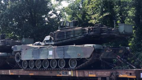 m1a1 abrams tank in washington 2 july