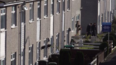 row of houses