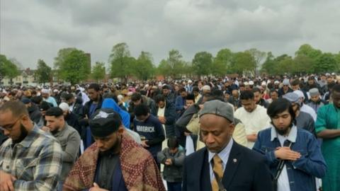 Eid celebration at Small Heath Park