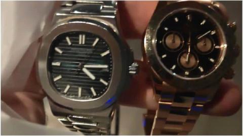 Two luxury watches