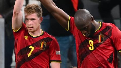 Kevin de Bruyne and Romelu Lukaku