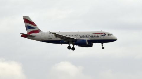 British Airways plane