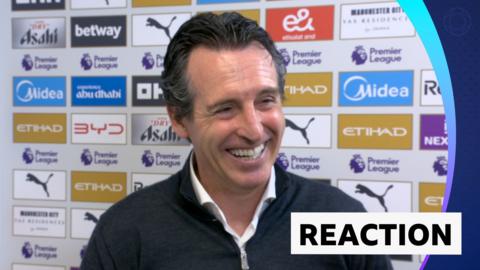 A delighted Unai Emery gives his post-match thoughts