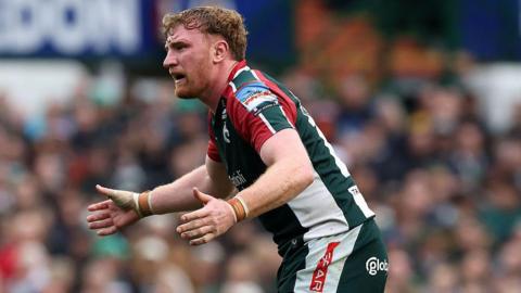 Ollie Chessum of Leicester Tigers