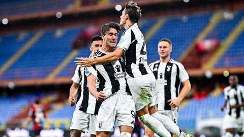 Juventus celebrate