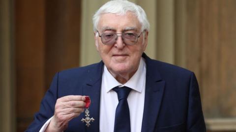 Clive Everton was made an MBE in 2019 for his services to snooker