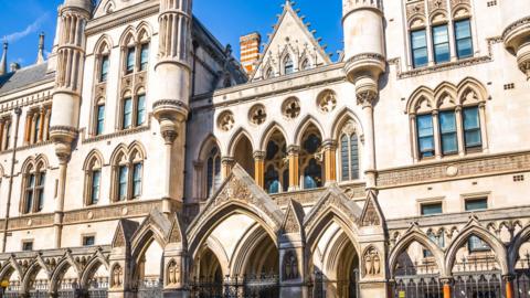 A historic stone building in central London