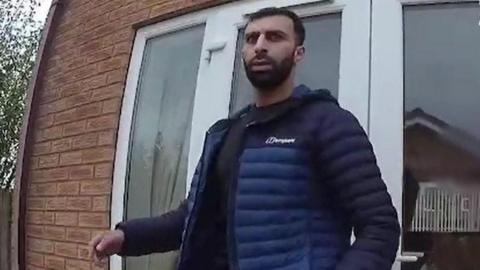 Shabaz Ali caught on police body camera footage