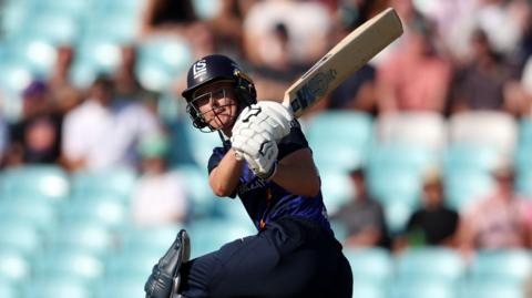 Amy Jones batting for London Spirit