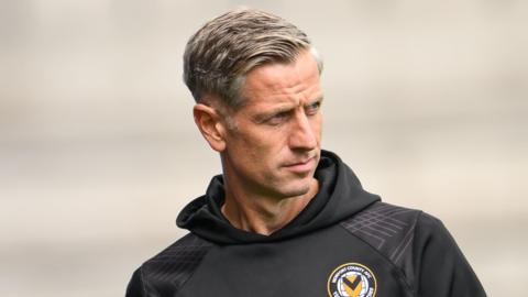 David Hughes was appointed Newport manager in May 2025