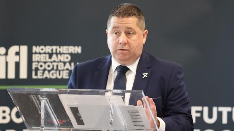 Northern Ireland Football League chief executive Gerard Lawlor